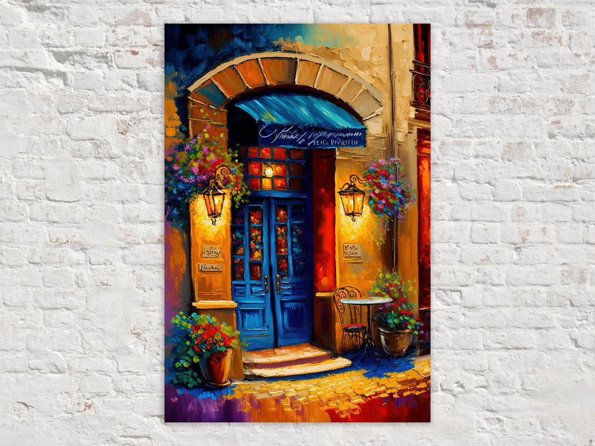 Charming European Cafe Instant Digital Download