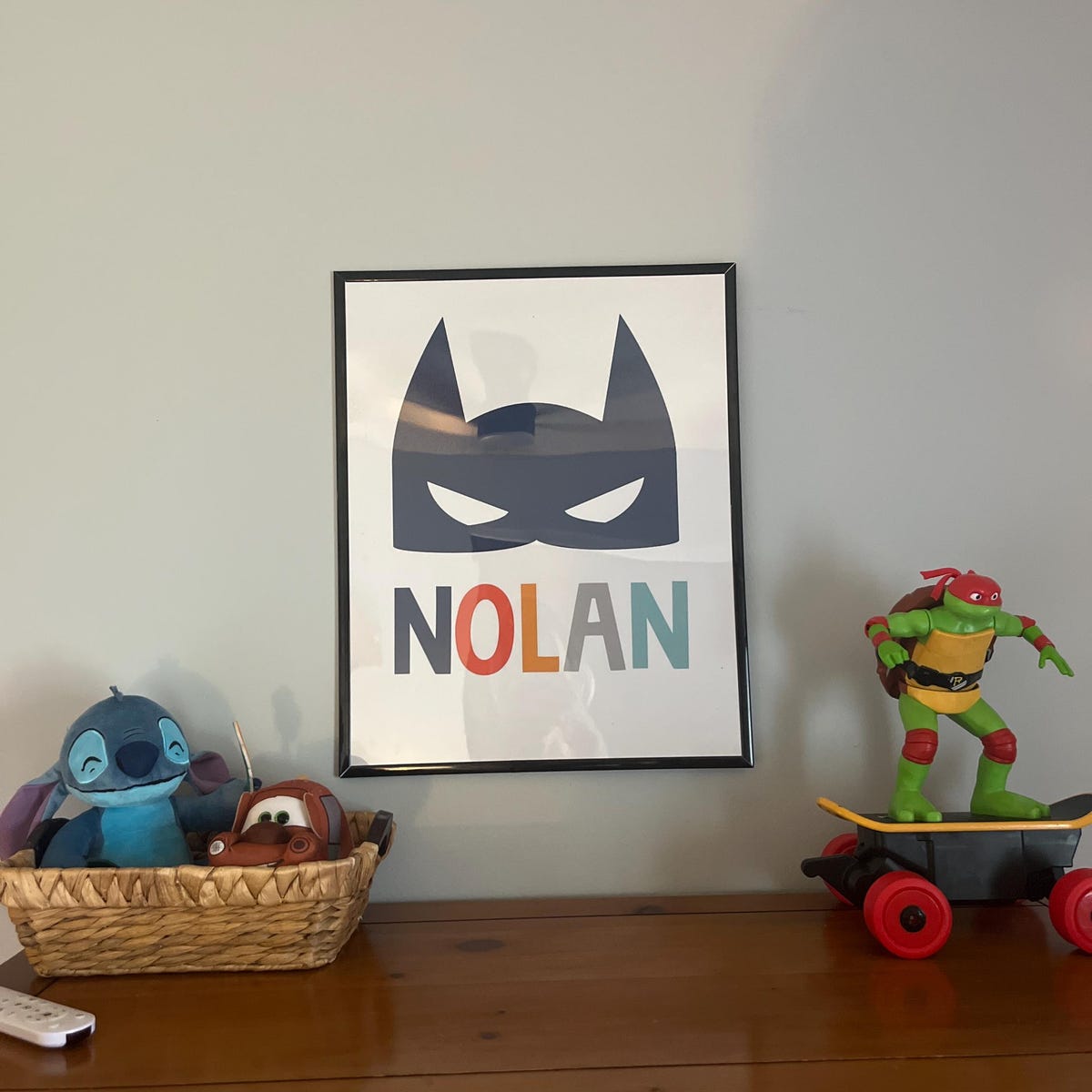Nolan Personalized Superhero Digital Art