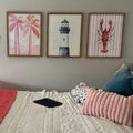 Coastal Vibes Trio Digital Art Set