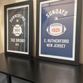 Vintage Sports Digital Art Prints Bundle