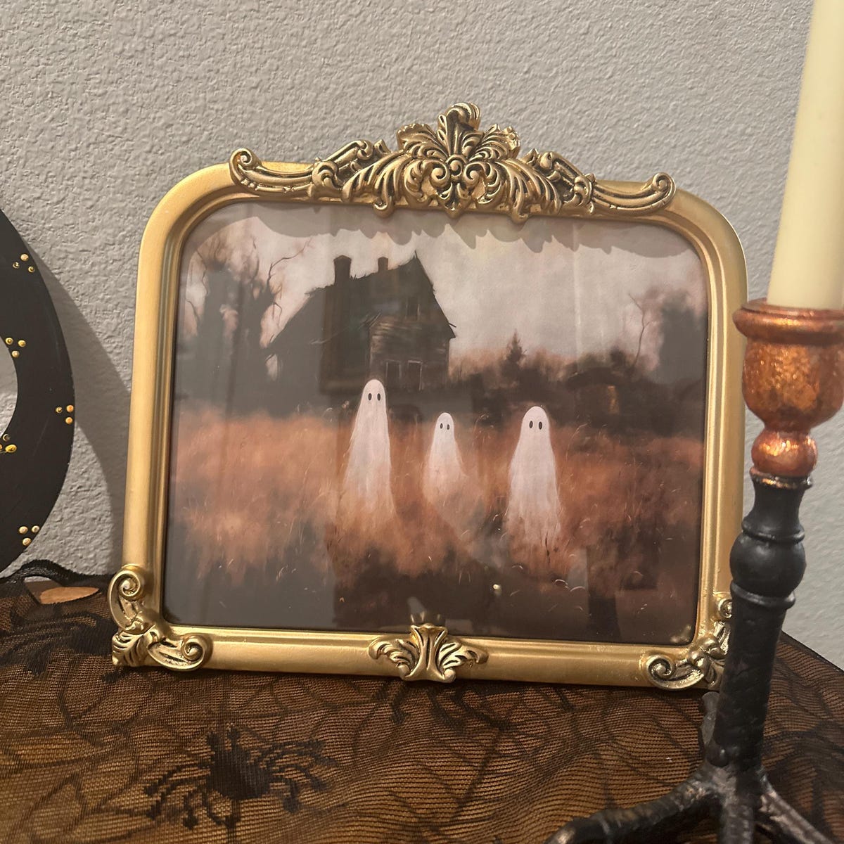 Spooky Ghost Family Digital Art