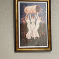 Three Graces Carrying Cylinder Digital Art