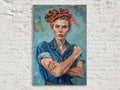 Modern Rosie The Riveter Digital Art