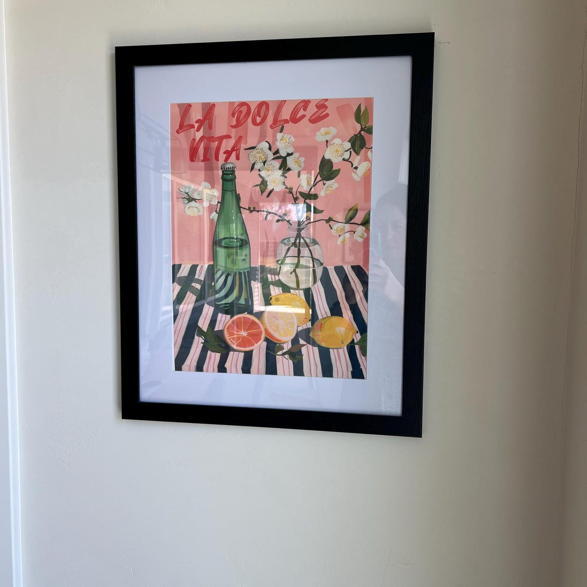 La Dolce Vita Italian Summer Digital Art Print