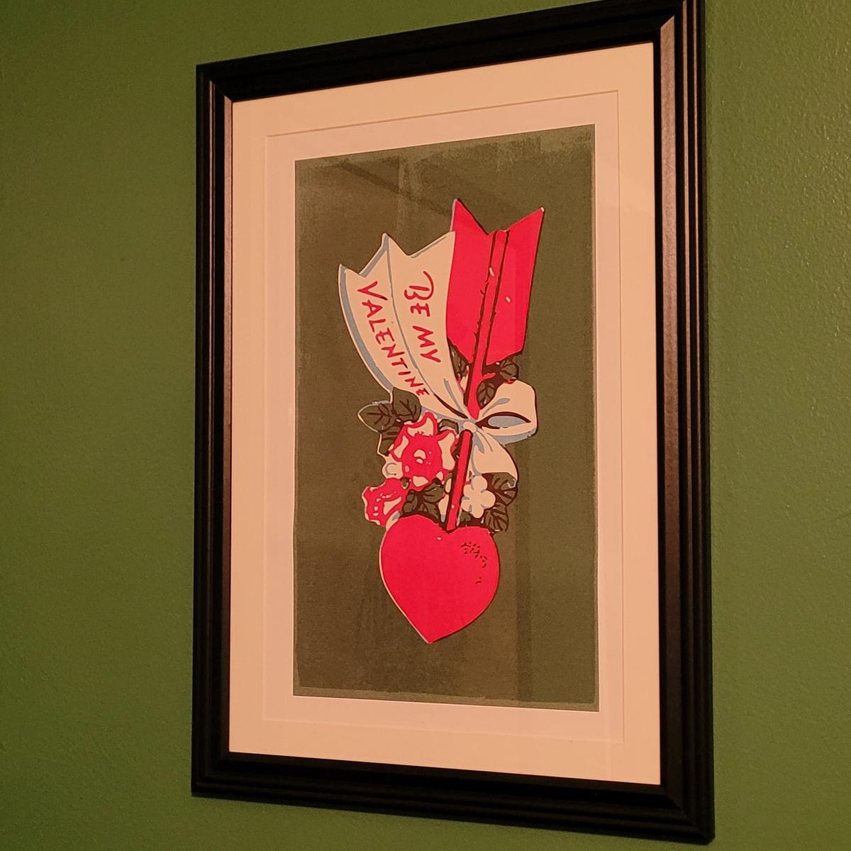 Be My Valentine Cupid Arrow Digital Art