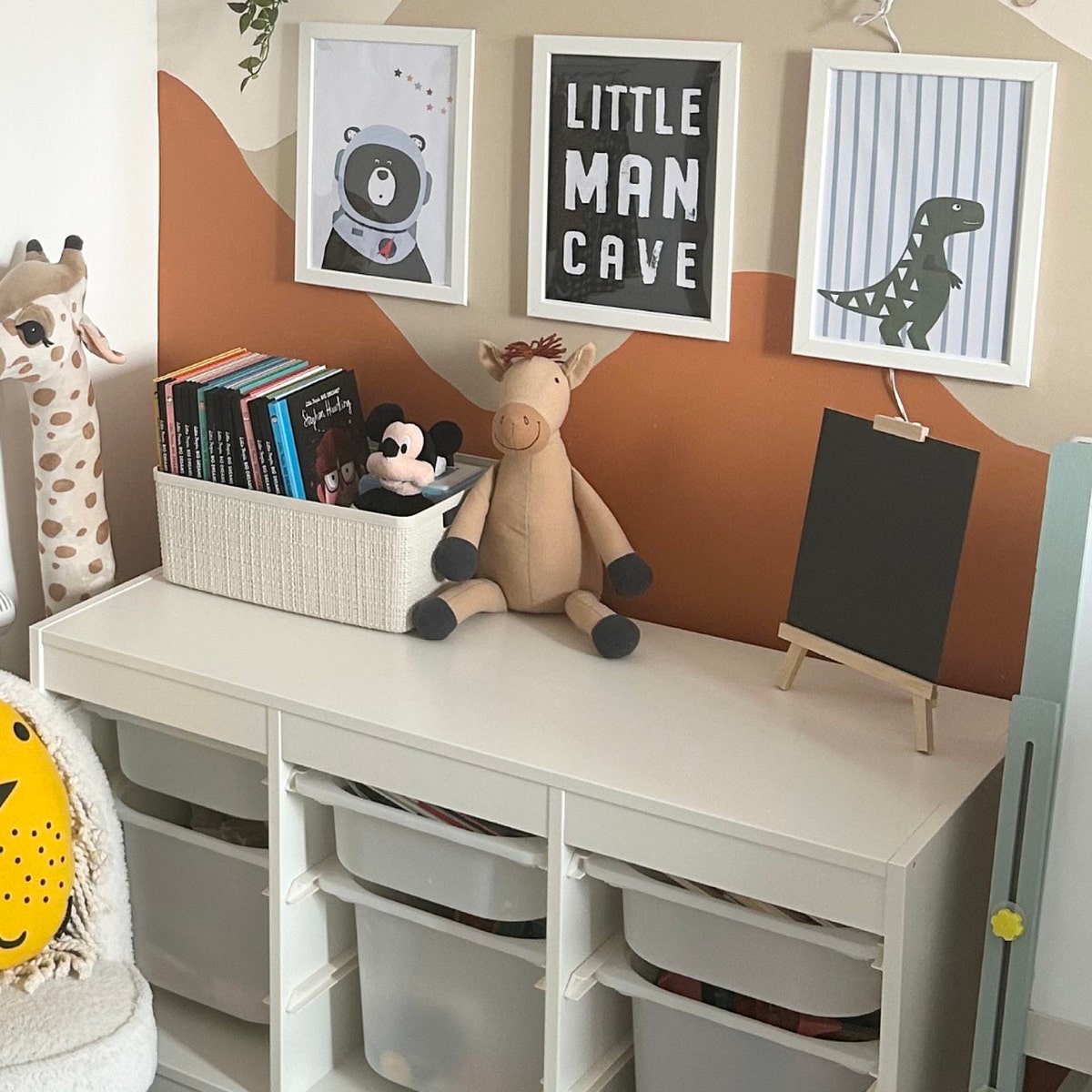 Little Man Cave Typography Digital Art