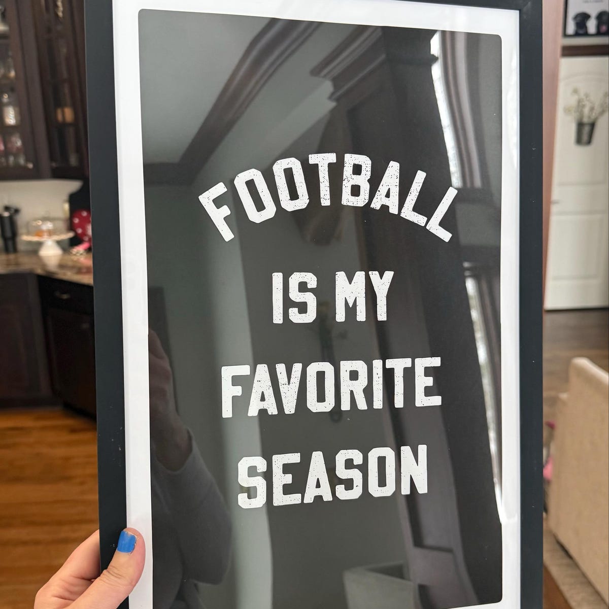Football Is My Favorite Season Digital Art