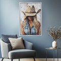 Cowgirl Spirit High-Resolution Digital Artwork