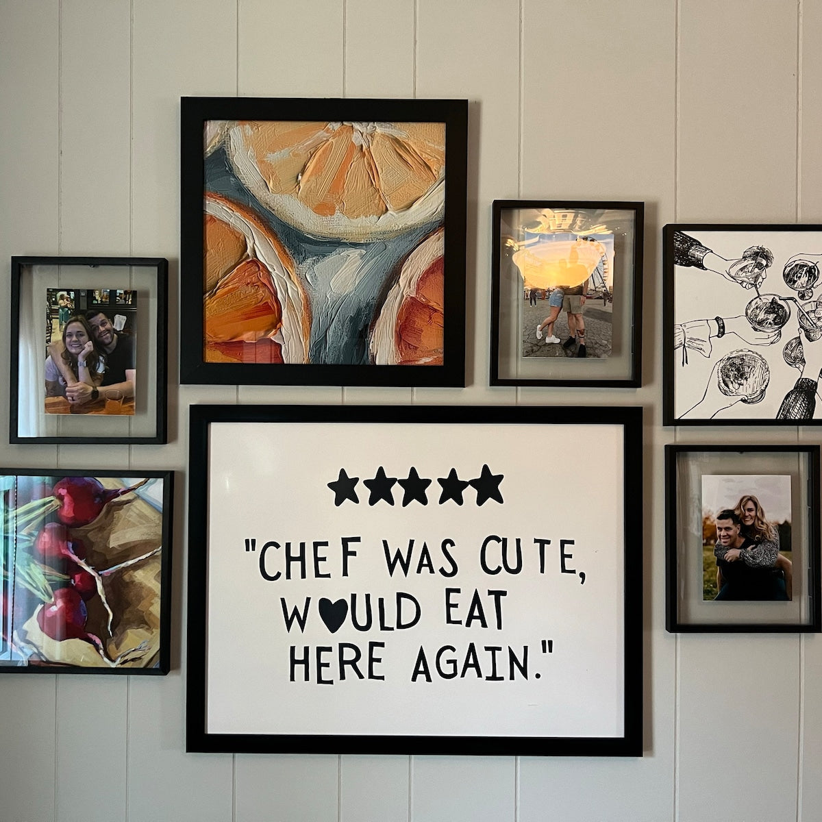 Chef Was Cute Would Eat Here Again Digital Artwork