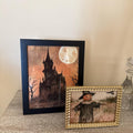 Spooky Gothic Castle & Full Moon Digital Art