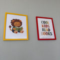 Cute Reading Lion Digital Art Bundle