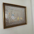 Charming Mother Duck and Chicks Digital Art