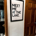 Meet Me At The Lake Digital Art Print