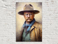 The Rough Rider Portrait Digital Download