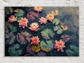 Serene Water Lilies Digital Art