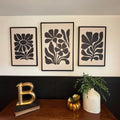Minimalist Botanical Trio Digital Art Set