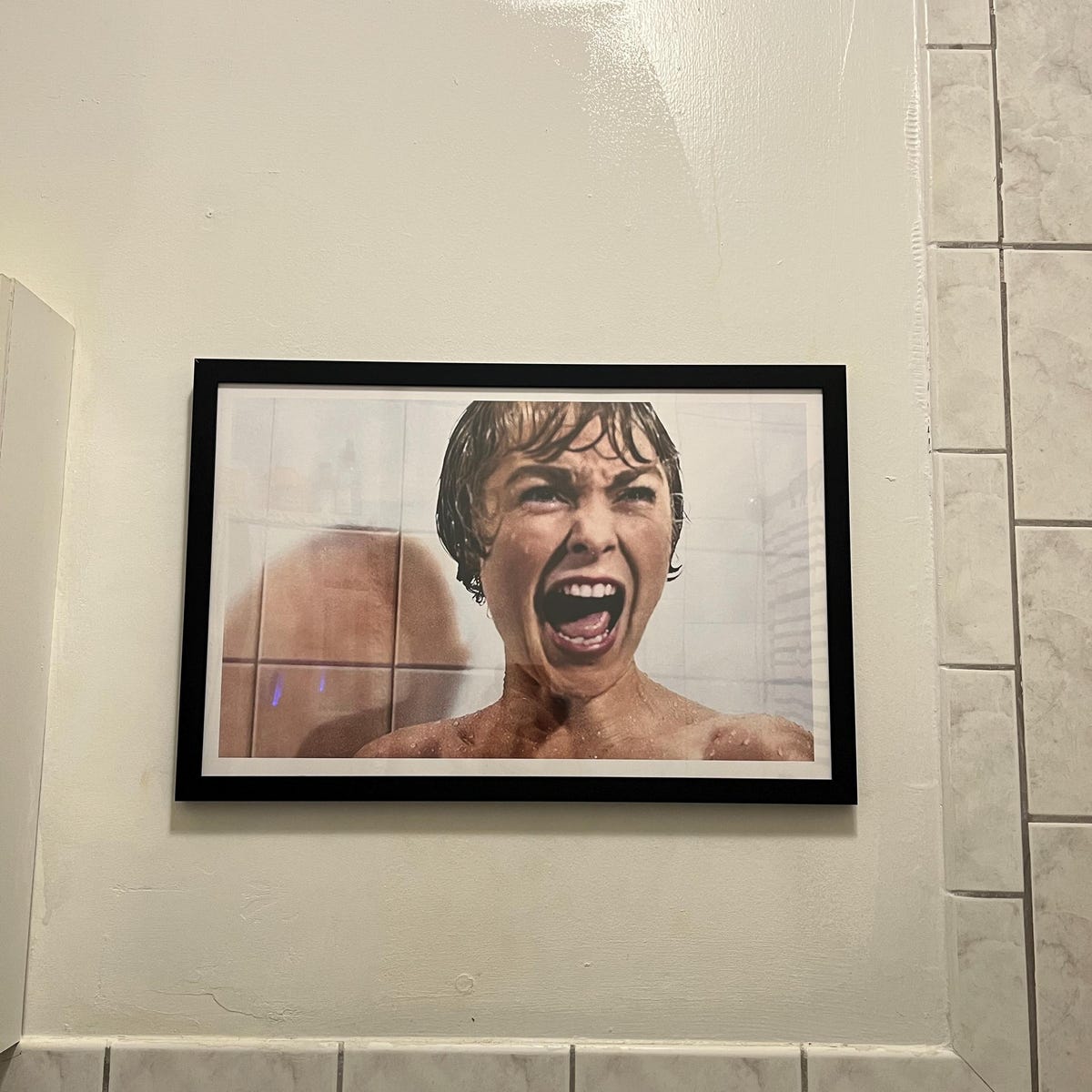 Psycho Shower Scene Horror Digital Art