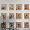 Vintage Athletic Teddy Bears Sports Digital Art Gallery Wall Set