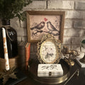 Love Birds Vintage Romance Digital Artwork