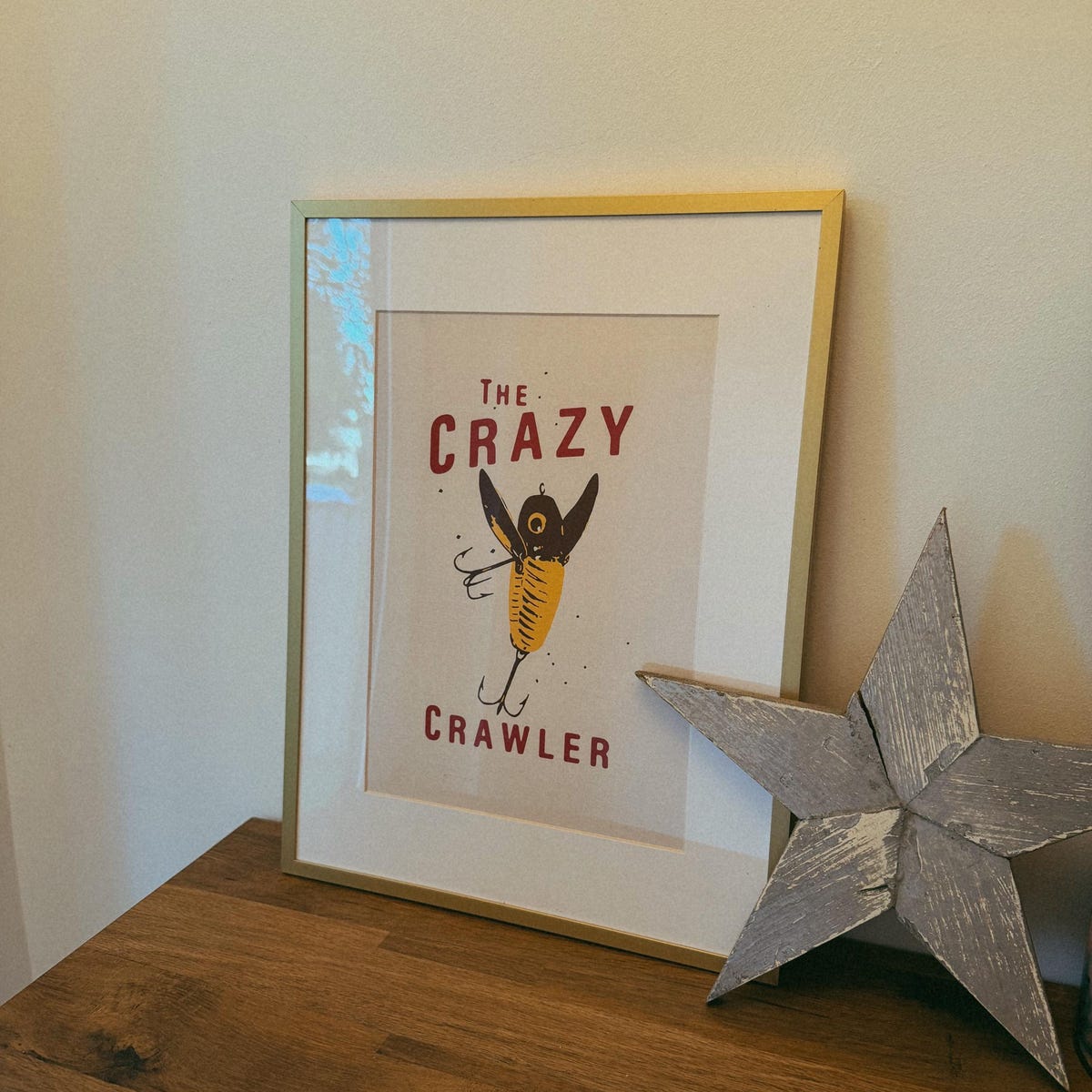 The Crazy Crawler Vintage Fishing Lure Digital Art
