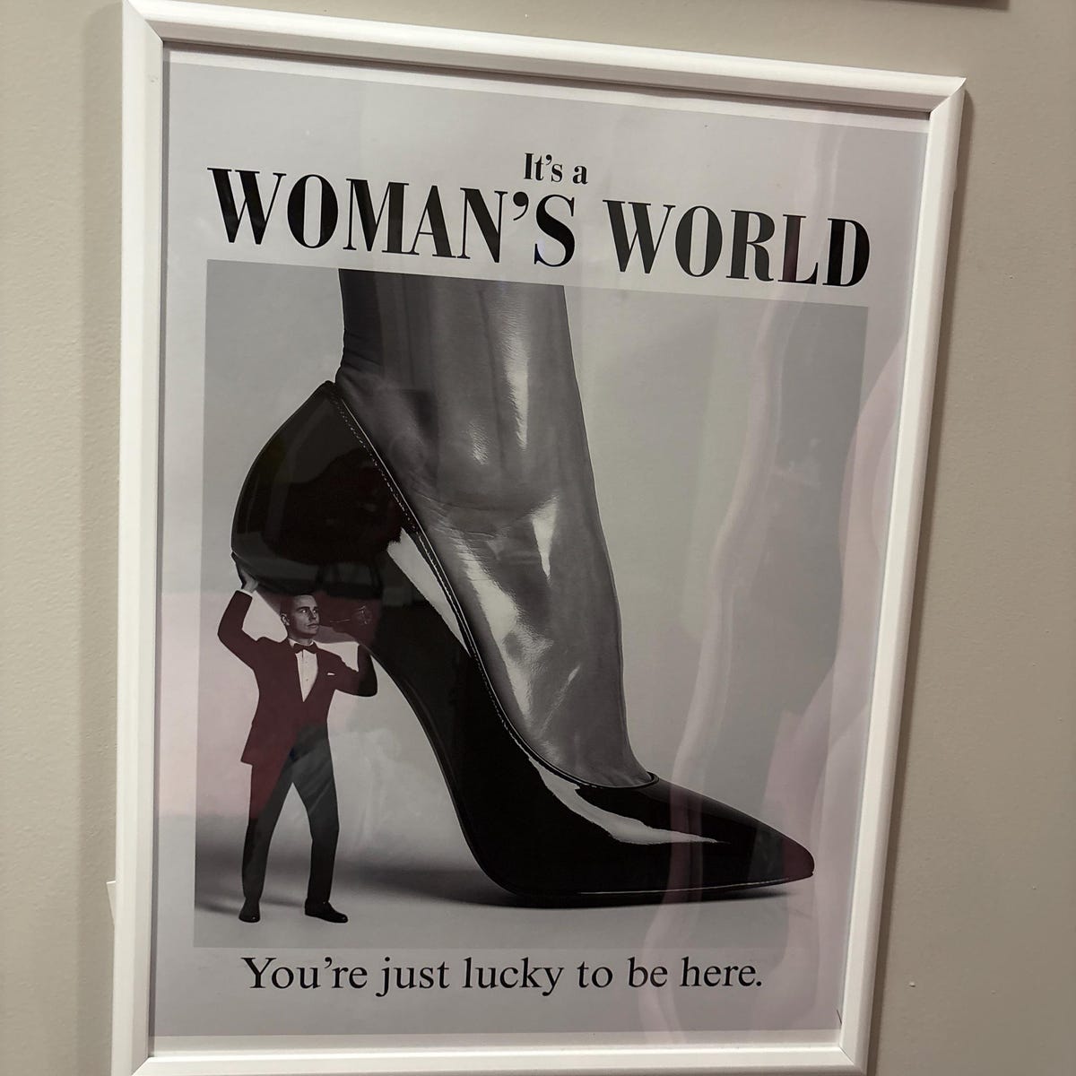 It is a Woman s World Digital Art Print
