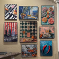 Aesthetic Culinary & Coastal Gallery Wall Digital Art Bundle