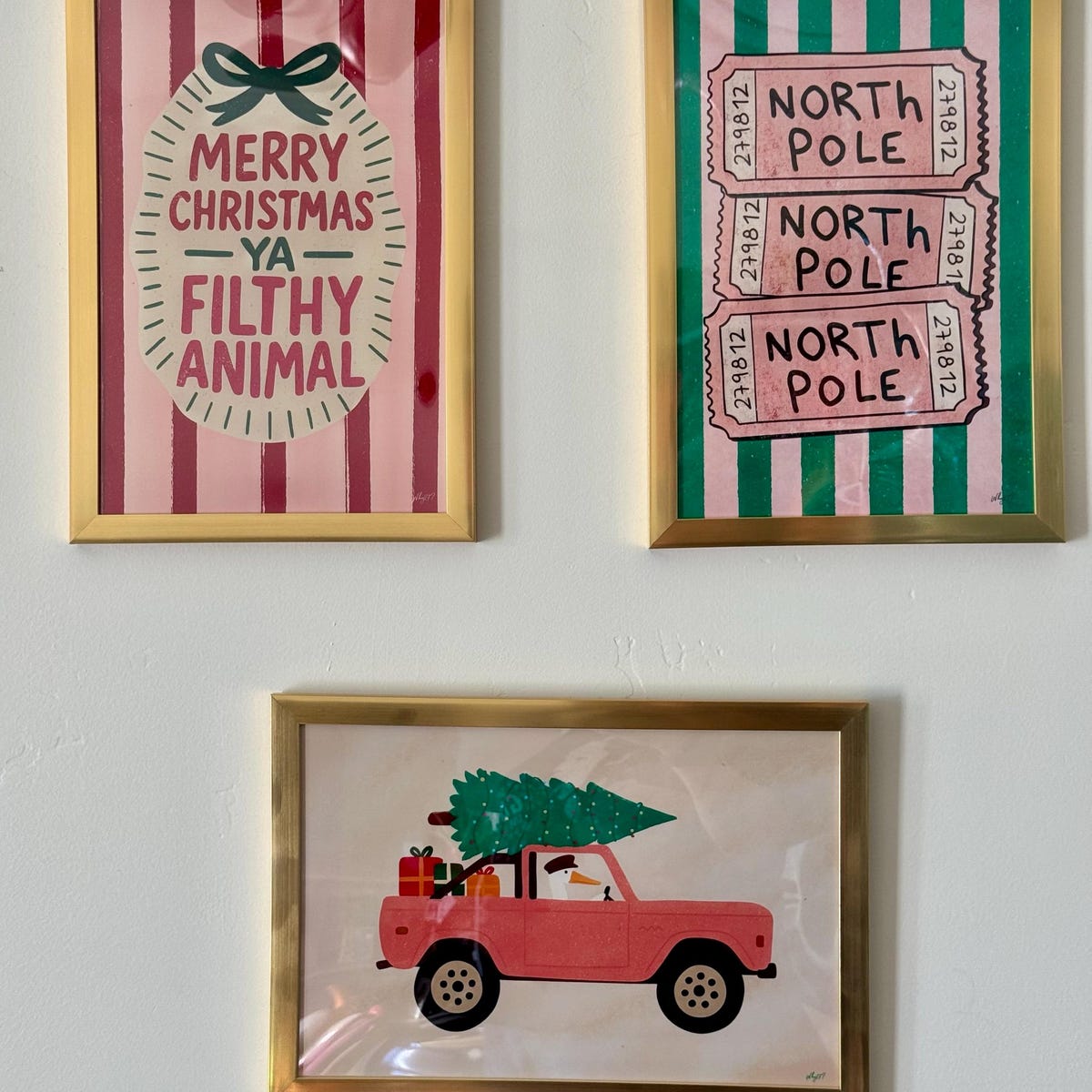Merry Christmas Ya Filthy Animal Digital Holiday Art Bundle