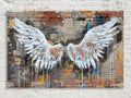 Urban Angel Wings Digital Artwork