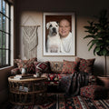 Man and Dog Portrait Digital Download