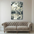 Serene Great Blue Heron Digital Artwork