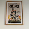 Vintage 1952 All-Star Football Game Digital Poster