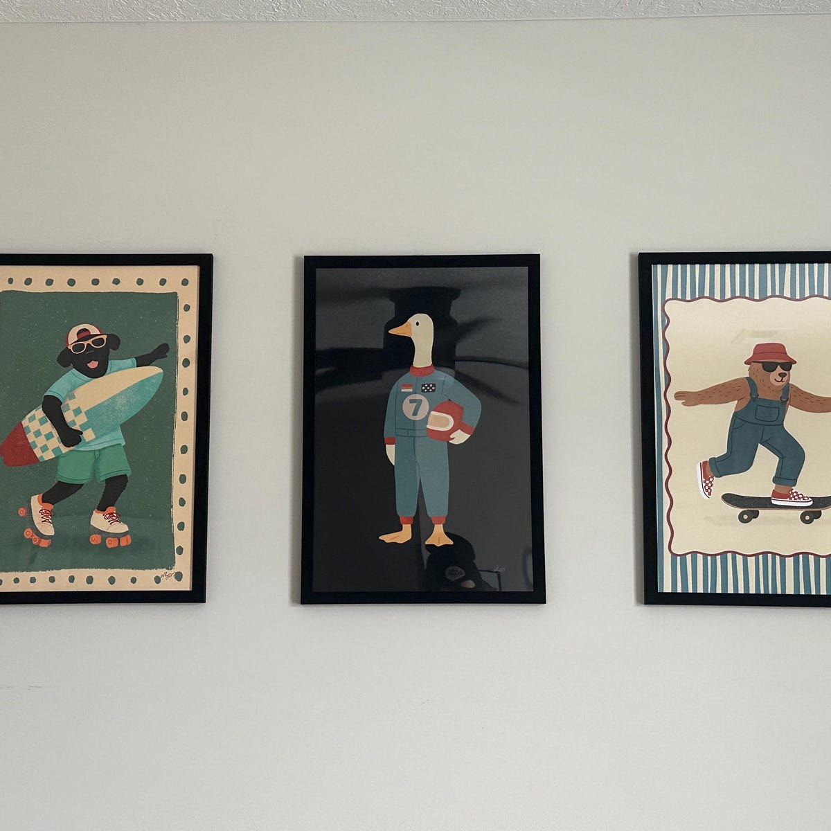 Quirky Animal Adventures Digital Trio