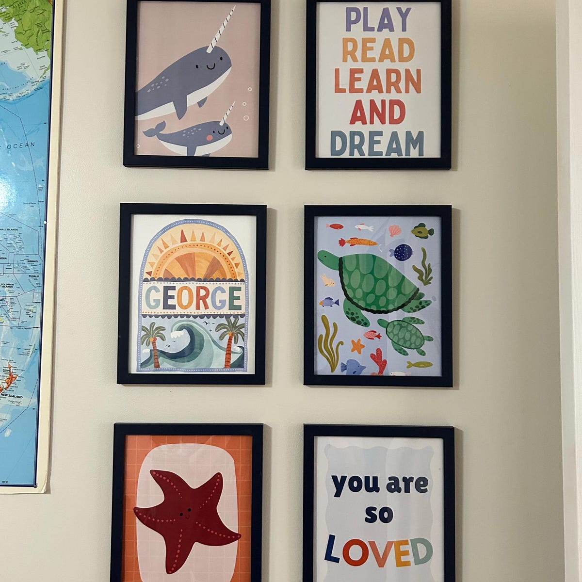 Play Read Learn and Dream Digital Wall Art