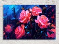 Neon Bloom Abstract Digital Art