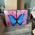 Vogue Butterfly Digital Art Print