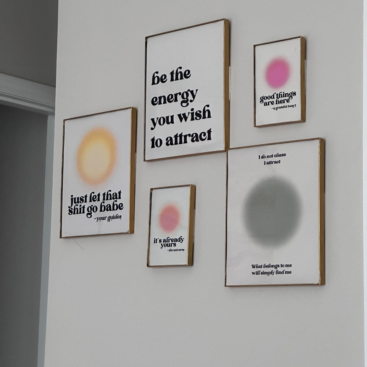 Aura Wall Art Gallery Set