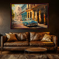 Vintage Havana Street Scene Digital Art