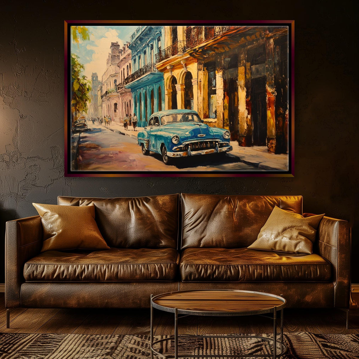Vintage Havana Street Scene Digital Art