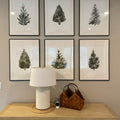 Watercolor Pine Tree Set Digital Download