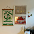 Like Home Retro Frog Digital Art Print