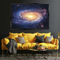 Stellar Spiral Galaxy Digital Artwork