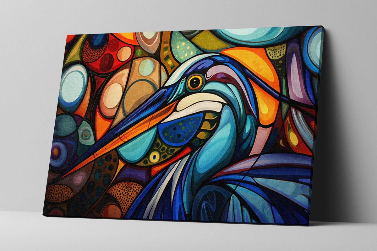 Abstract Heron Digital Art