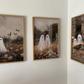 Spooky Forest Ghosts Digital Art Bundle