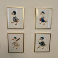 Sporty Ducks Digital Art Collection