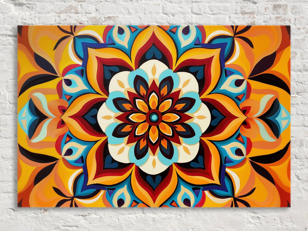 Vibrant Koi Pond Digital Artwork