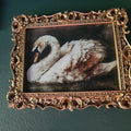 Graceful Swan Digital Artwork