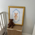 Watercolor Teddy Bear Digital Art