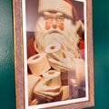Funny Santa Holding Toilet Paper Digital Download