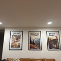 Vintage Wildlife & Nature Adventure Digital Poster Bundle