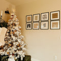 Neutral Christmas Gallery Wall Digital Art Set